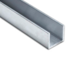 U DE ALUMINIO 17X8 largo 2.35 mts