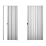 Puerta plegable 70 x 2.10 blanca