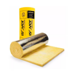 Lana de vidrio Isover c/aluminio 5mm 21,6m2