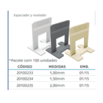Separador de ceramica 1 mm
