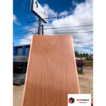 Tabla de pvc NOGAL Lisa de 6 mts
