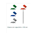 Clavo Becam con capuchon verde x100